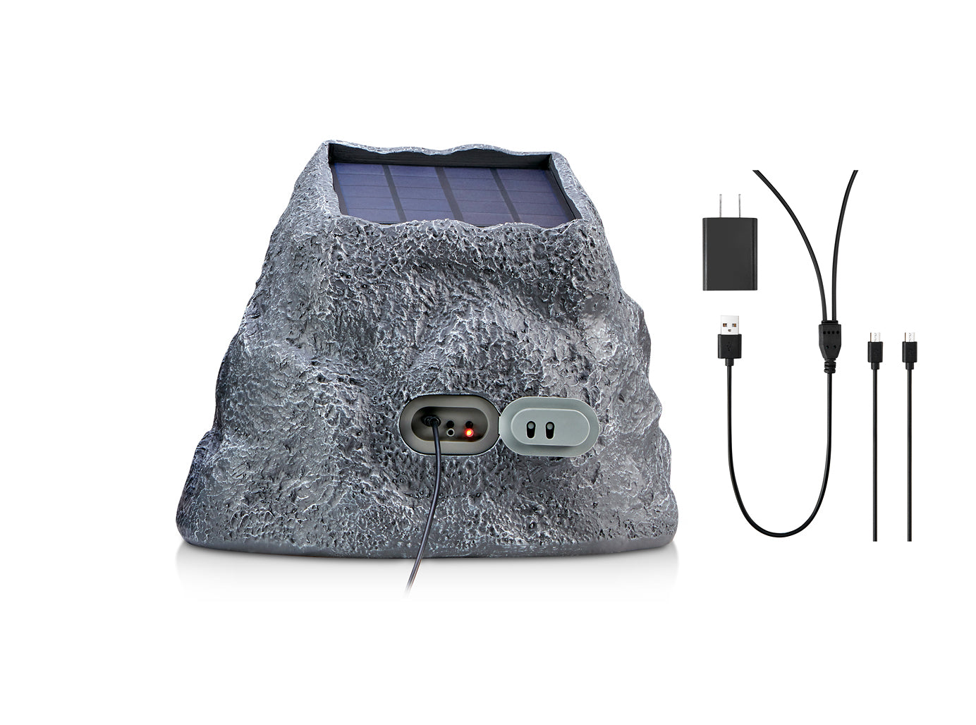 SoundPro Bluetooth Multi-Link Solar Rechargeable Wireless Rock Speaker