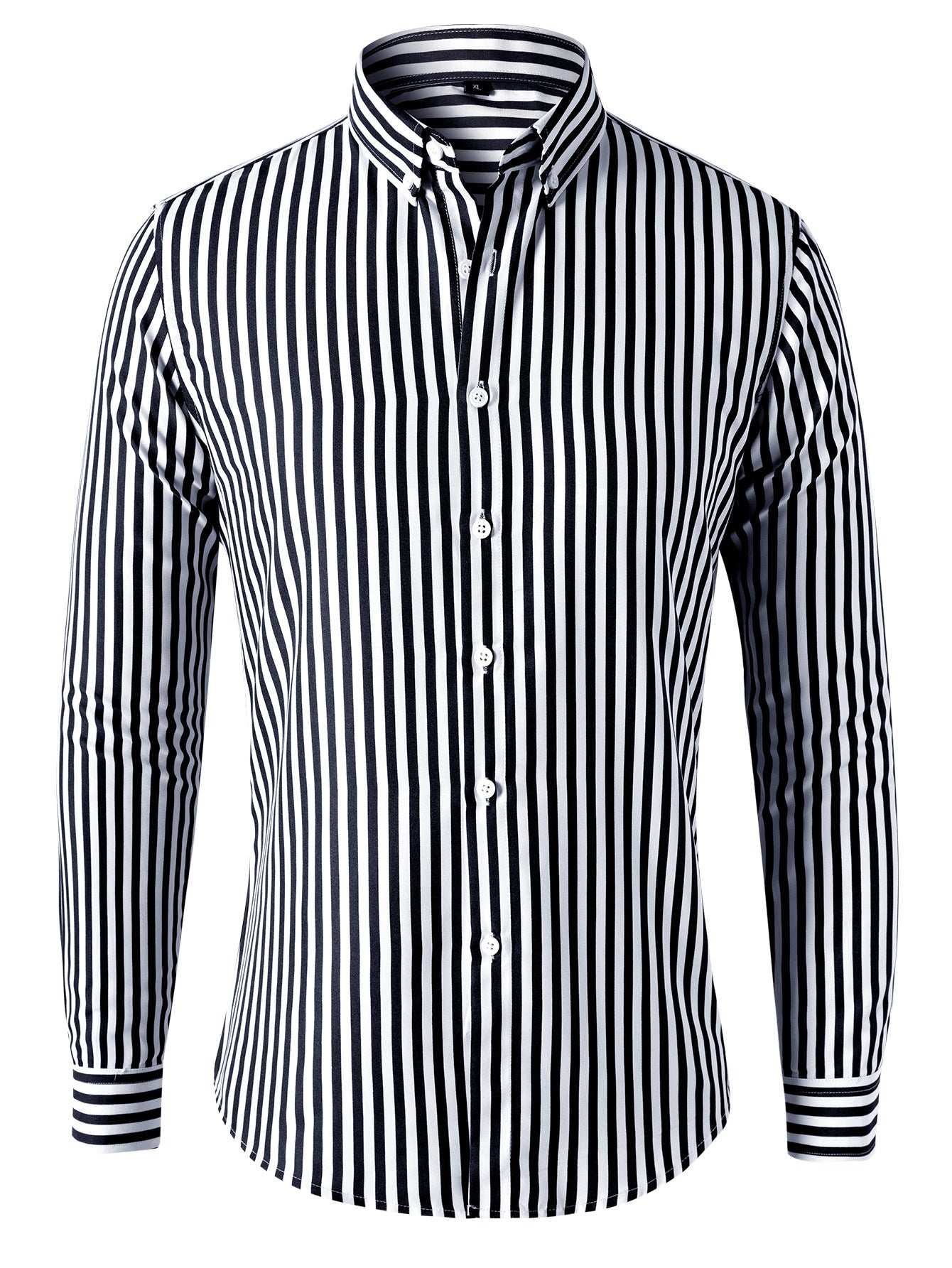 Trendy Striped Long Sleeve Top for Men