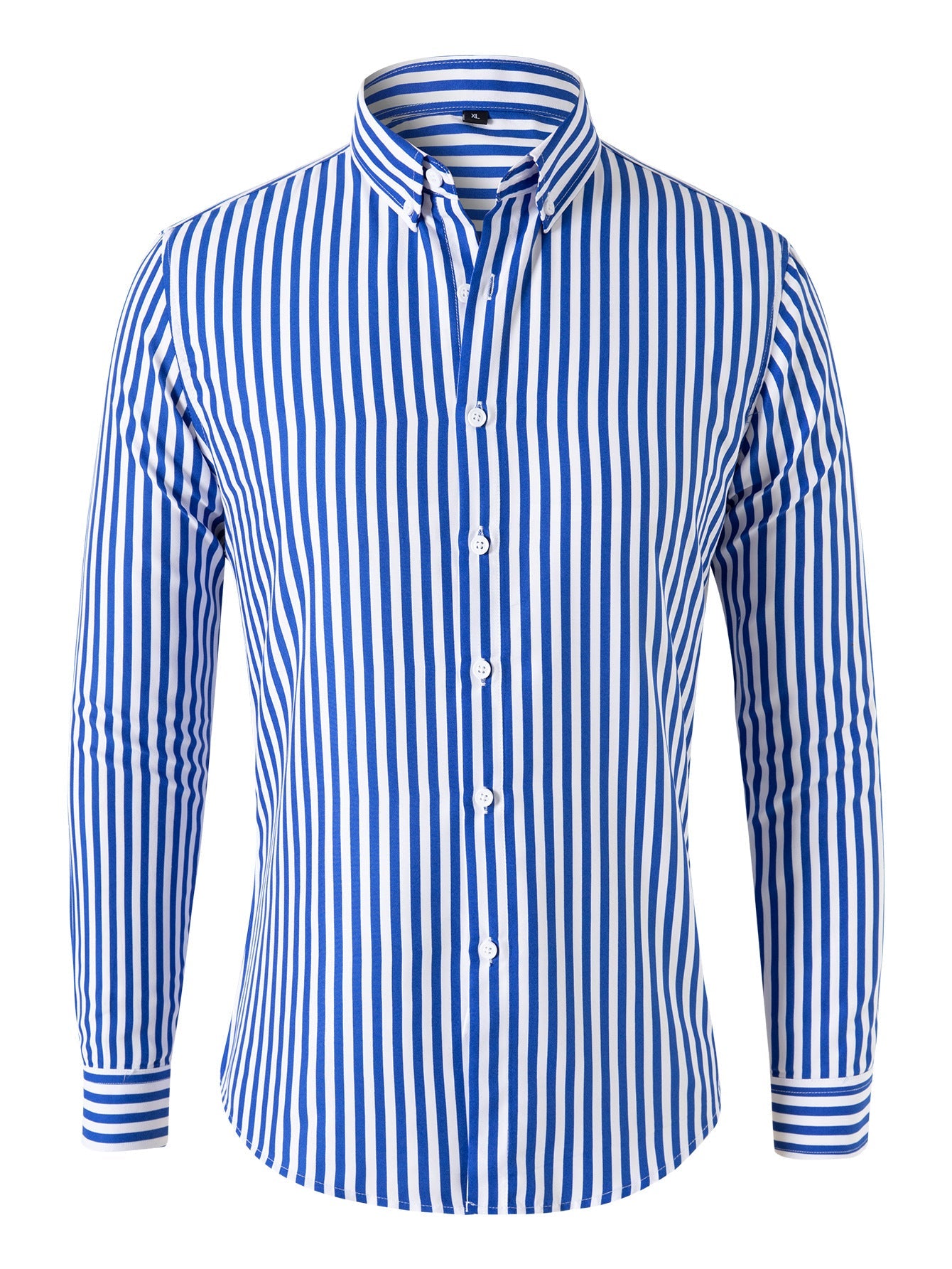Trendy Striped Long Sleeve Top for Men