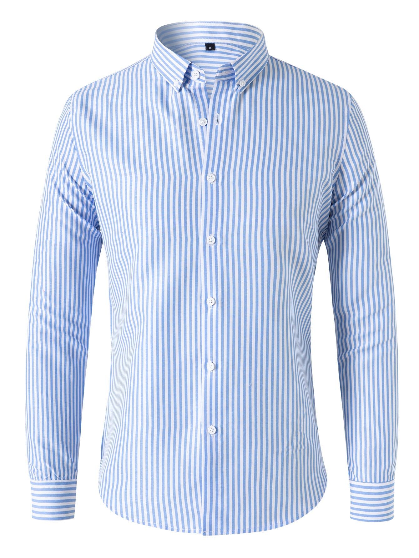 Trendy Striped Long Sleeve Top for Men