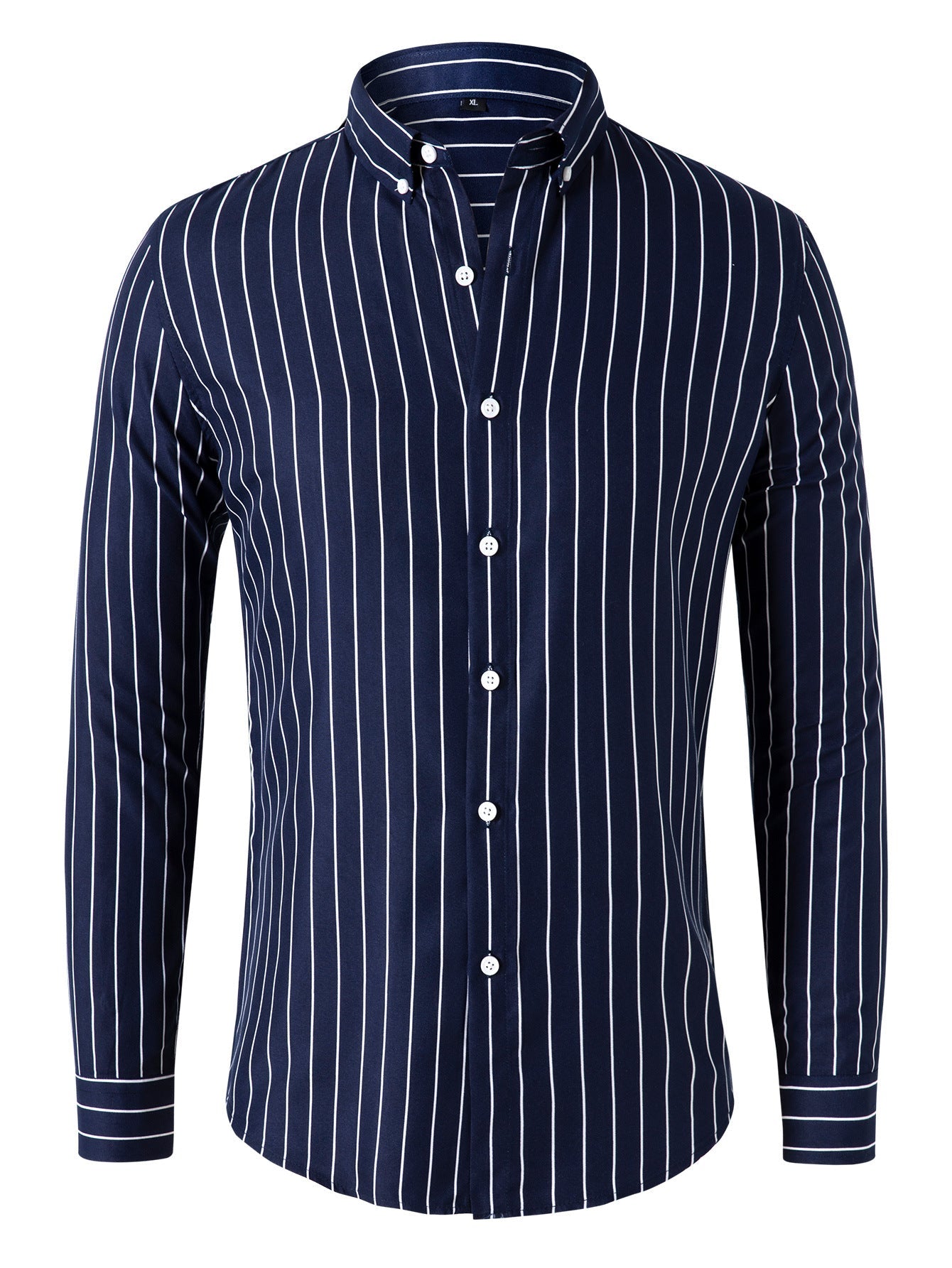 Trendy Striped Long Sleeve Top for Men