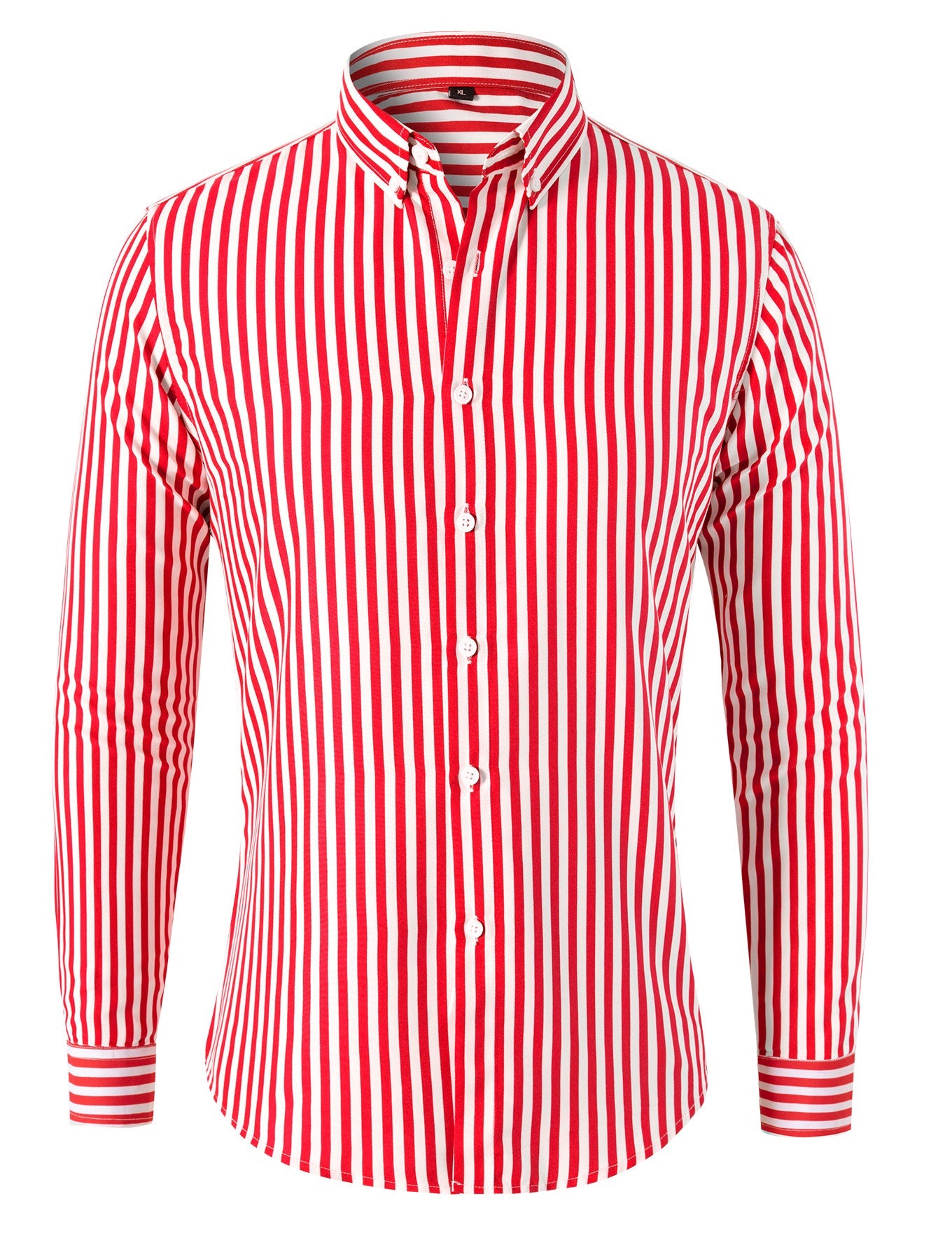 Trendy Striped Long Sleeve Top for Men