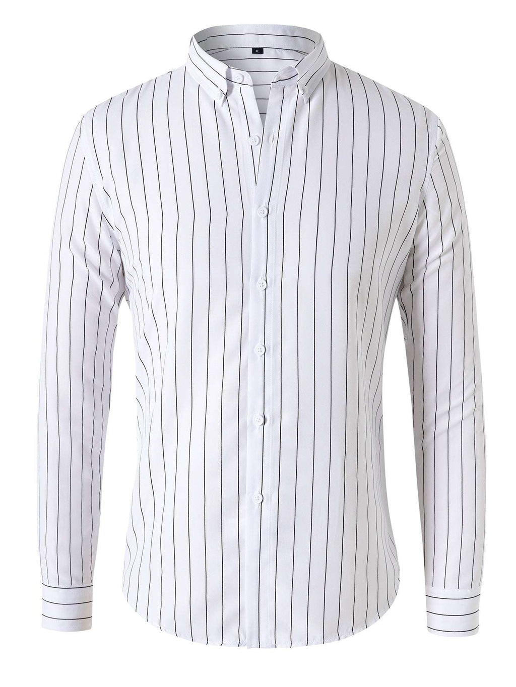 Trendy Striped Long Sleeve Top for Men
