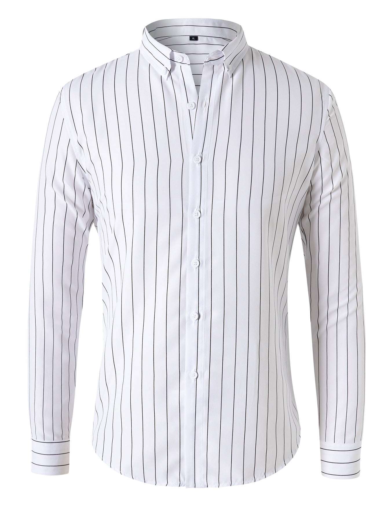 Trendy Striped Long Sleeve Top for Men