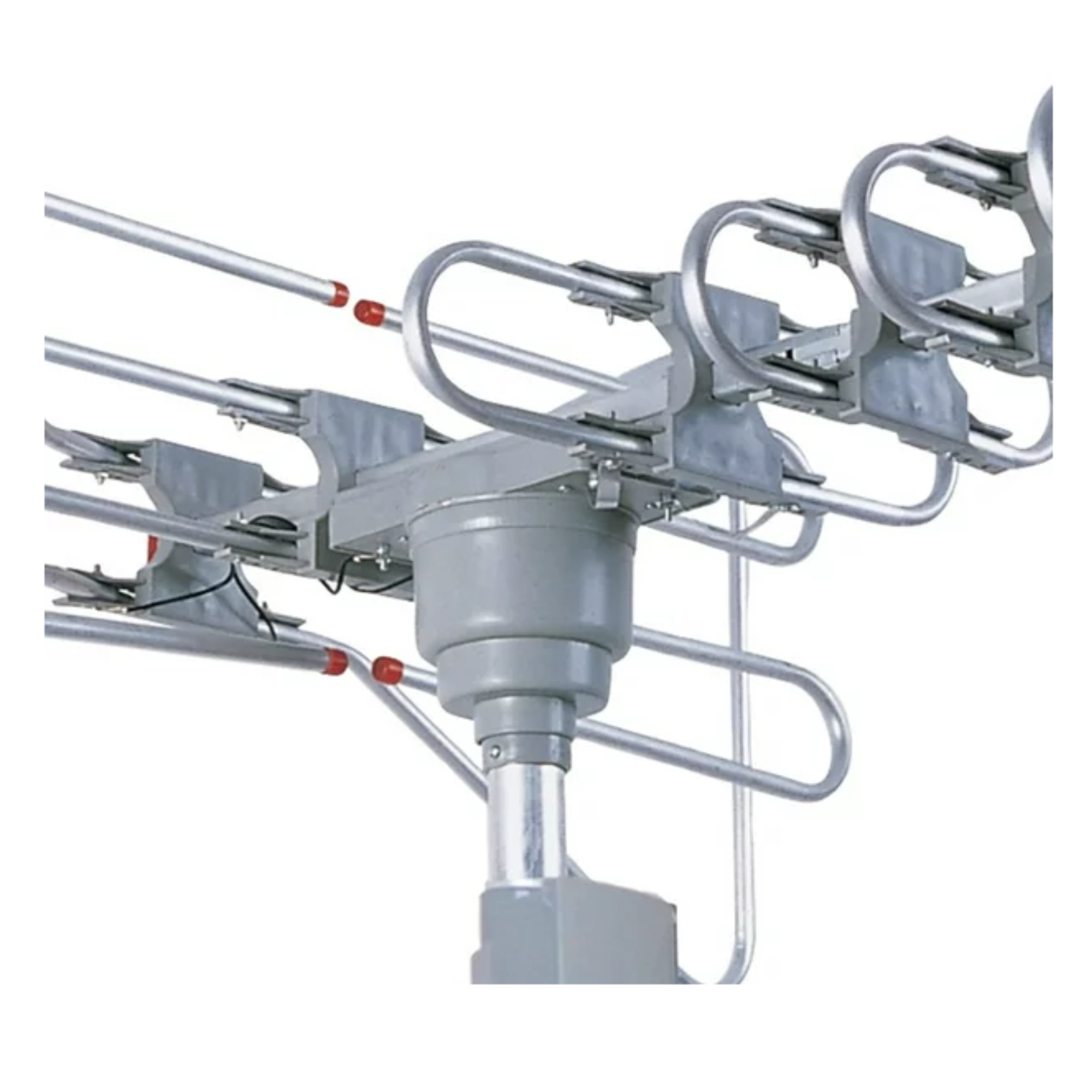 Supersonic 360-Degree HDTV Digital Amplified Motorized Antenna with Remote Control, Supports 2 TV Sets (SC-603)