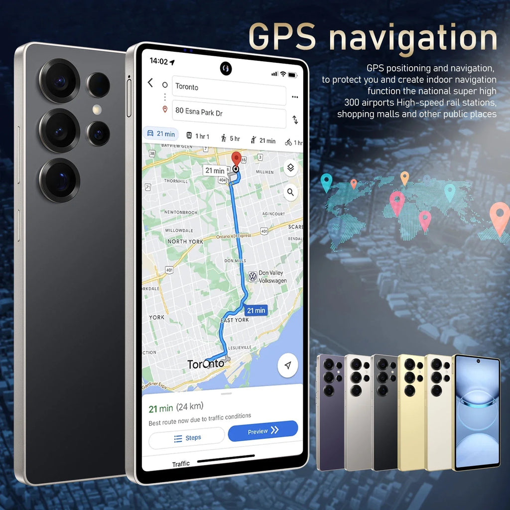 FUFFI S25 Pro Smartphone 5G Cellphones Android 12+512GB