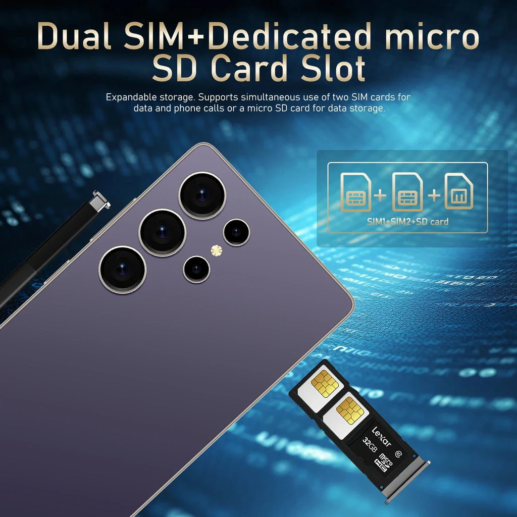 FUFFI S25 Pro Smartphone 5G Cellphones Android 12+512GB