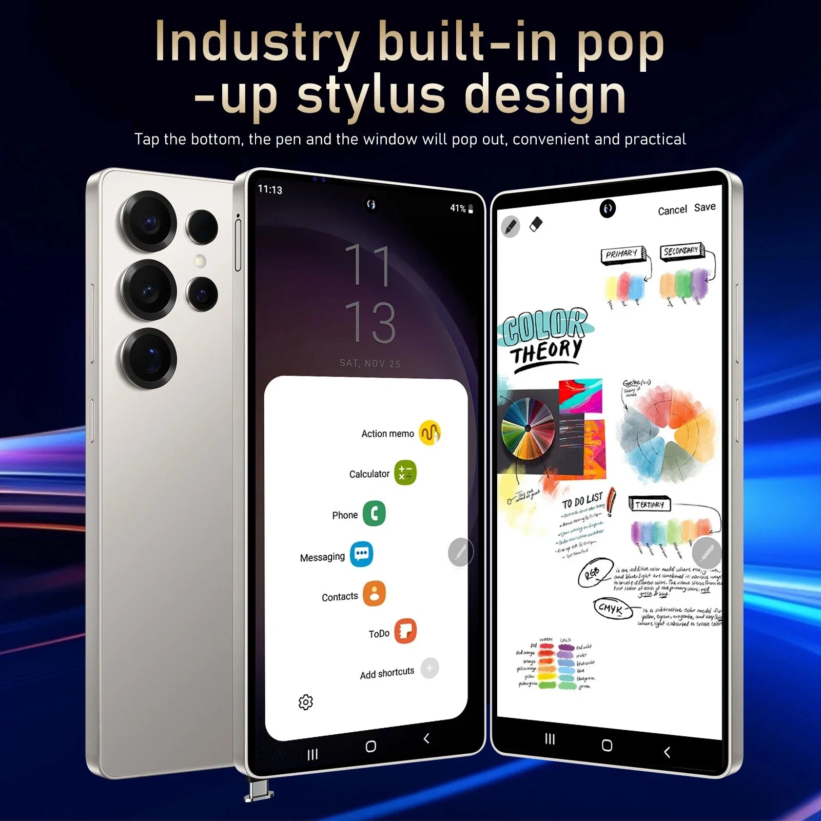 FUFFI S25 Pro Smartphone 5G Cellphones Android 12+512GB