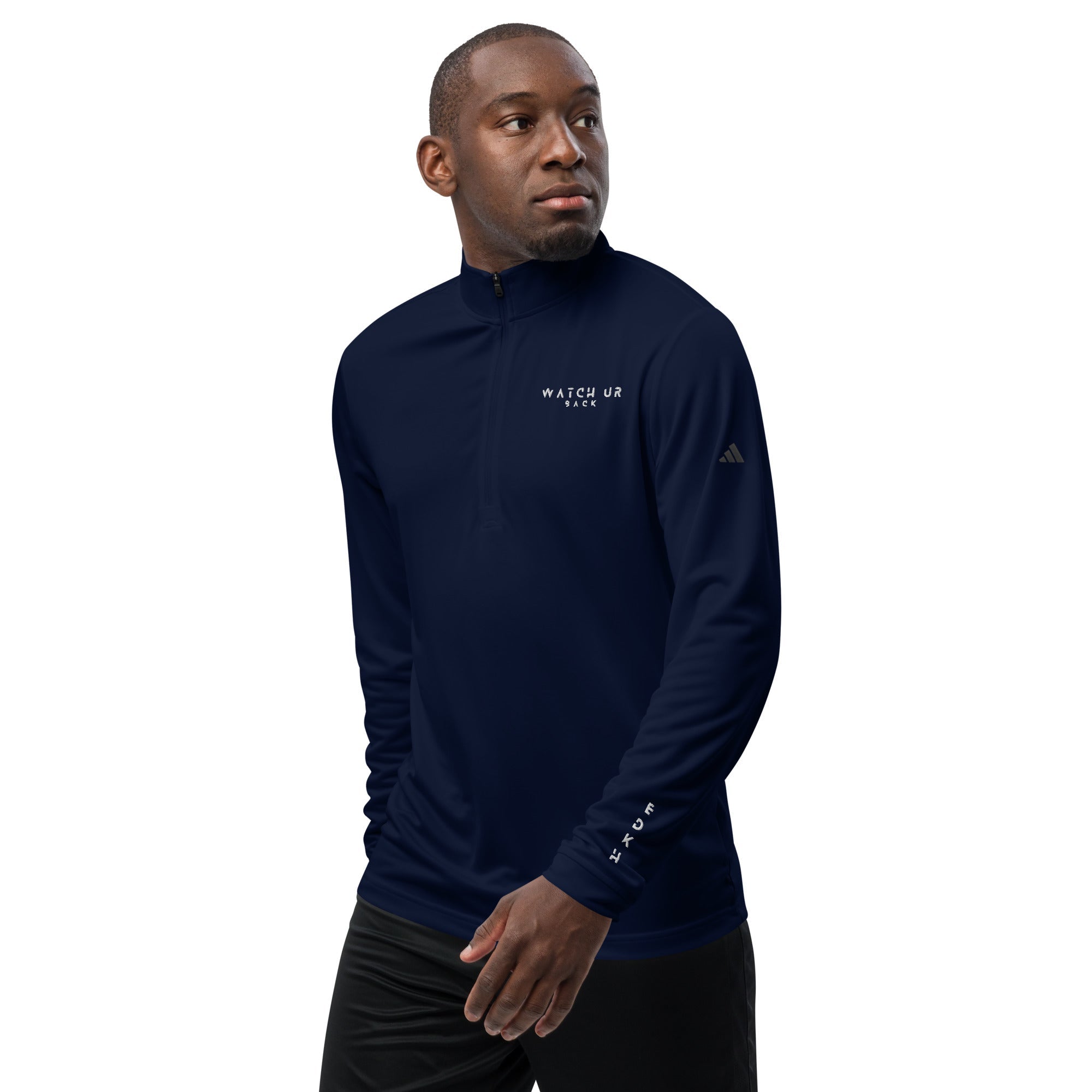 Watch Ur Back EDKH Quarter zip pullover